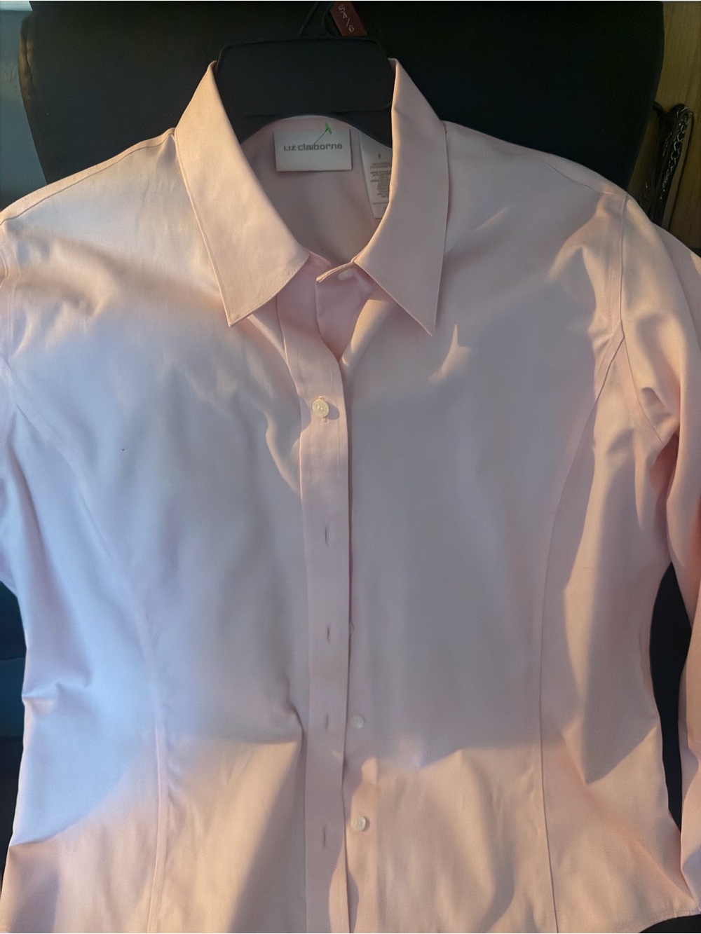 Liz Claiborne Pale Pink Men's Dress Shirt